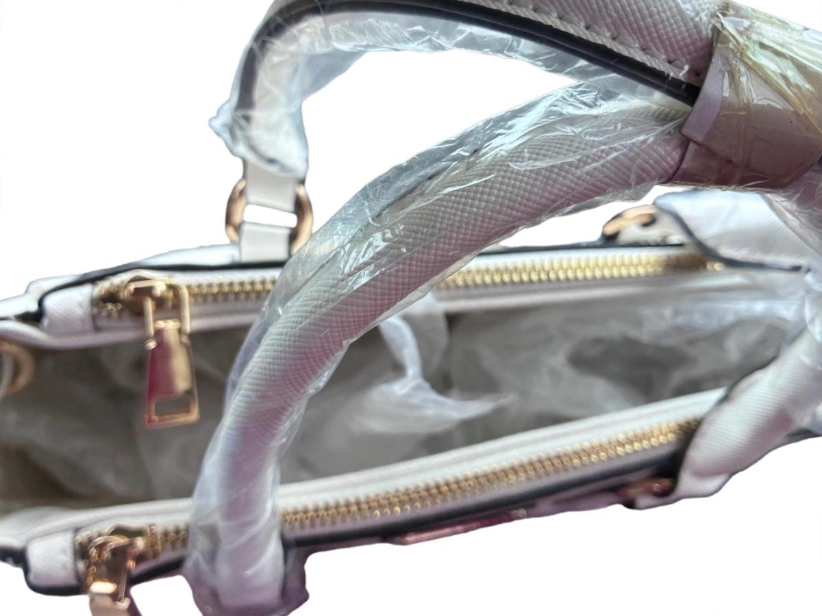 Saffiano designer purse with wallet