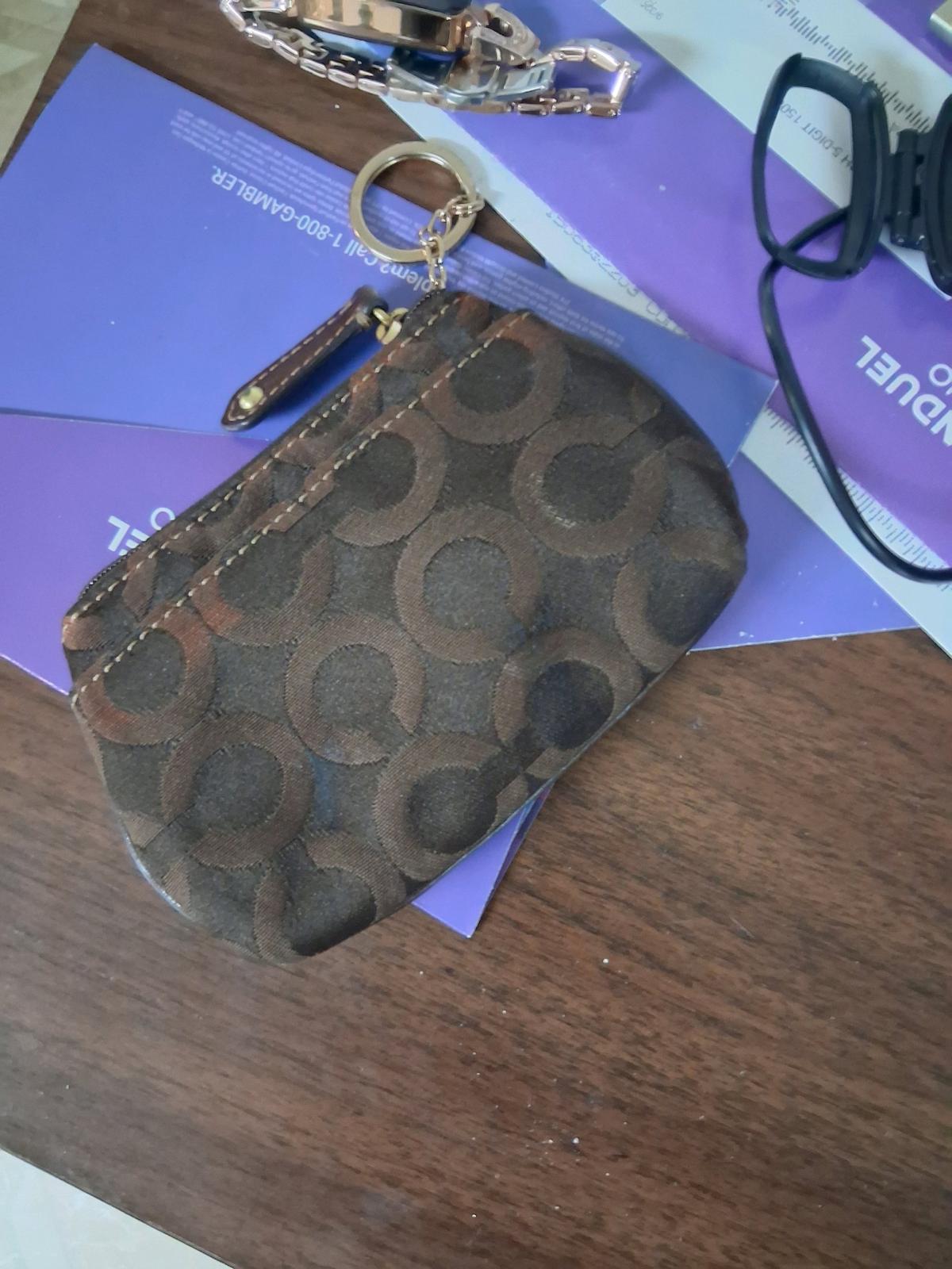 Womens Coach Brand Coin Purse