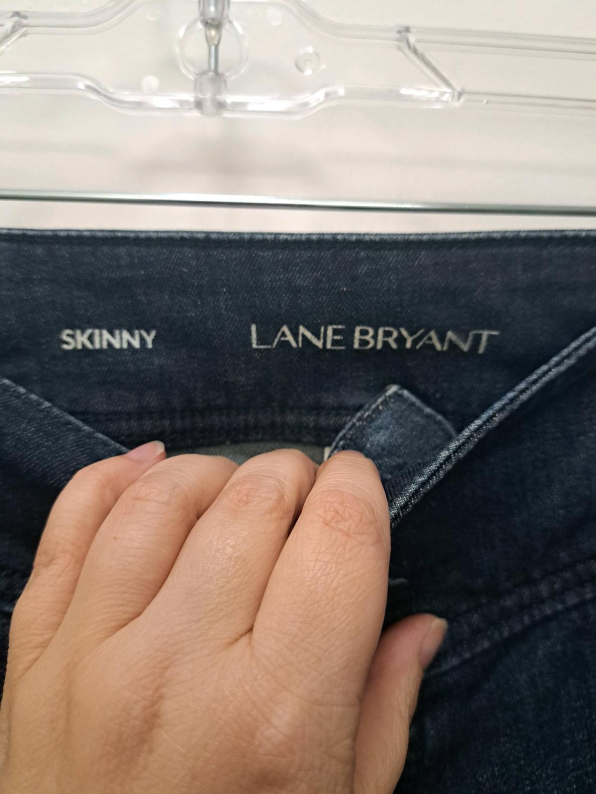 Lane Bryant New Super Stretch Denim Skinny Jeans