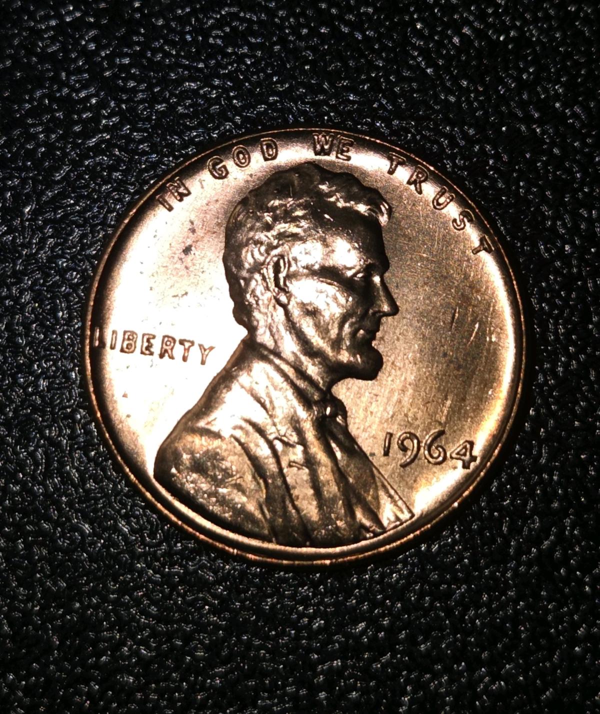 4 uncirculated Lincoln Cents in excellent condition