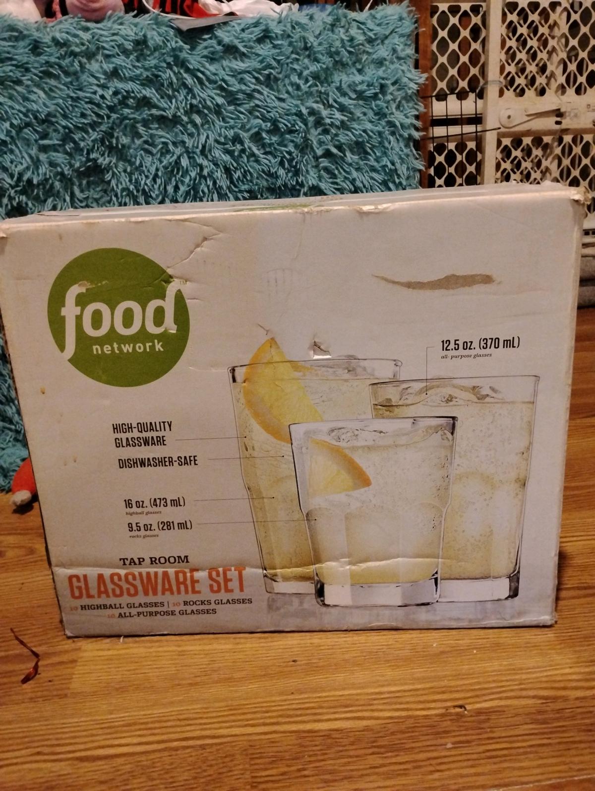 tap room glassware set 30glasses total