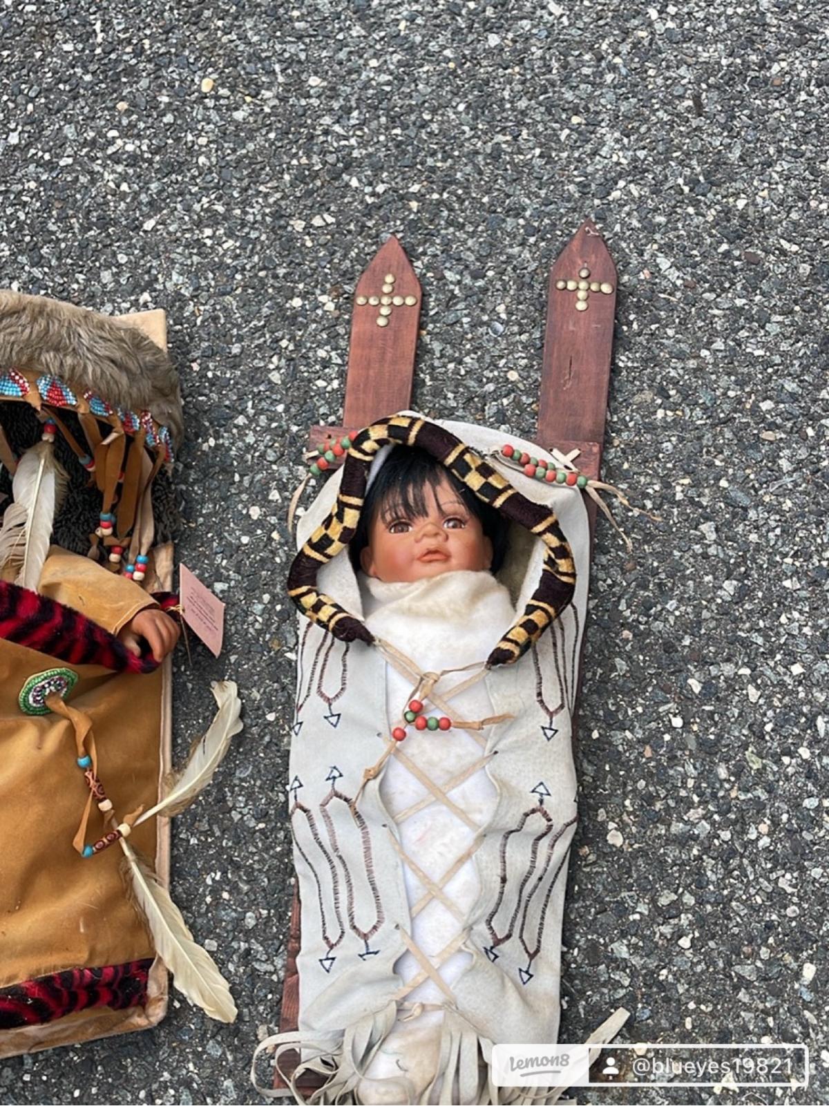 porcelain dolls Indian people and I have more only 12 pics