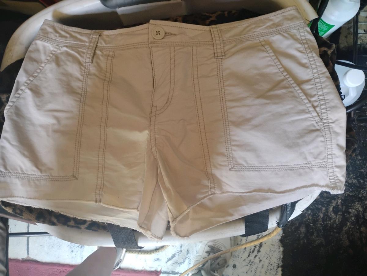 A Nice Womens Pair of Tan Shorts