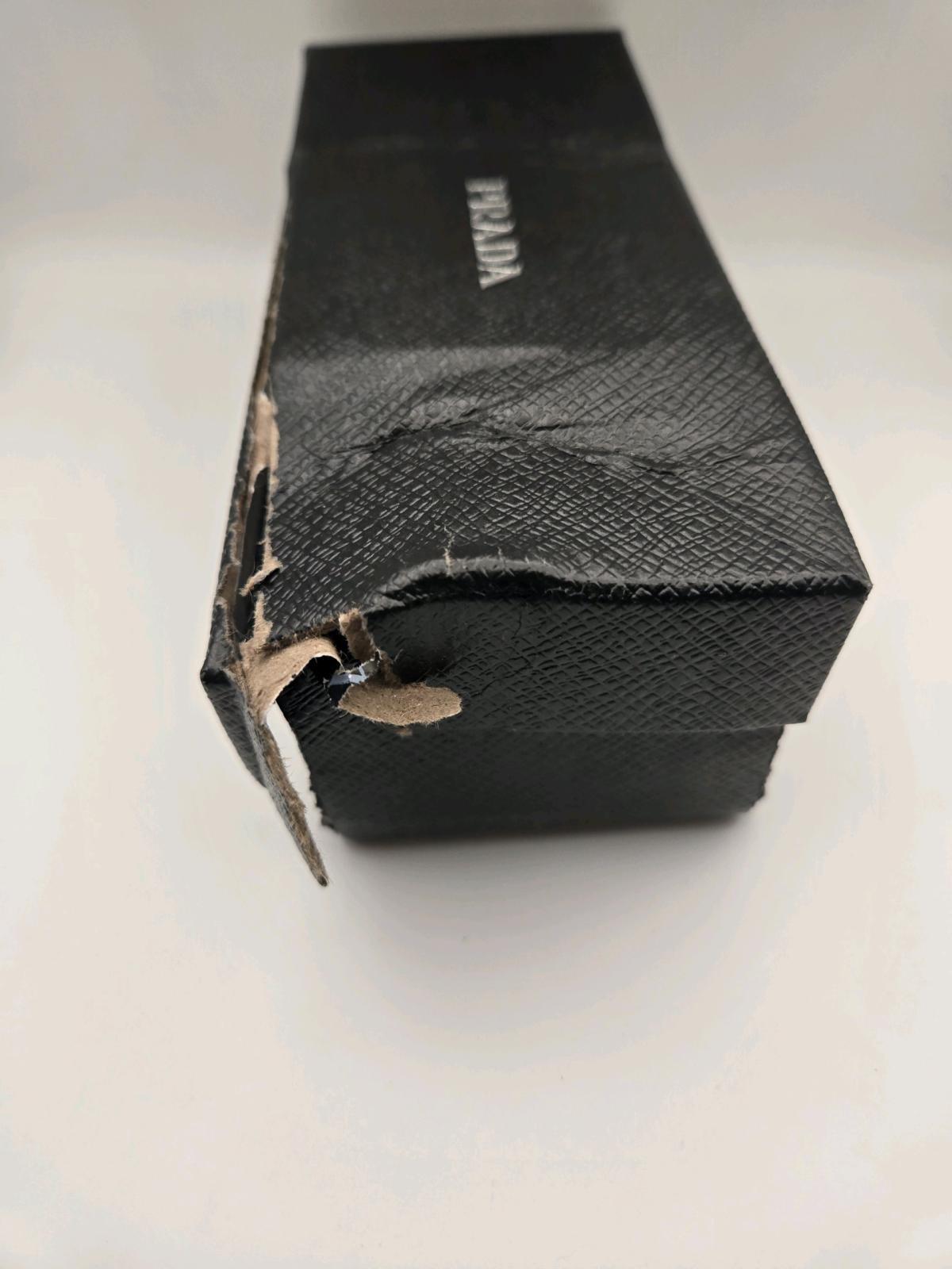 Prada Sunglasses SPR17WS with damaged box and case