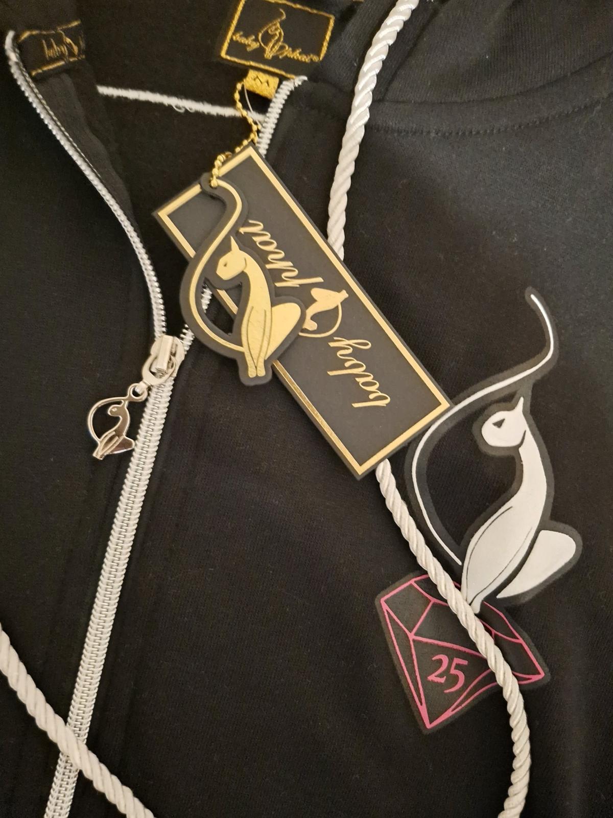 BABY PHAT Black SHORT SLEEVE Hoodie