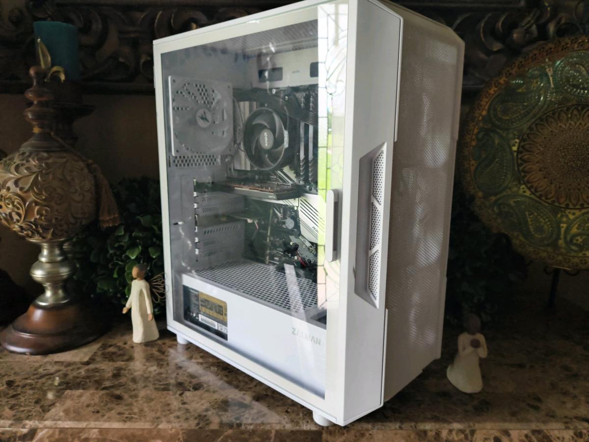 Home Build Gaming PC AMD Radeon RX 6400 16GB RAM 1TB SSD Whi