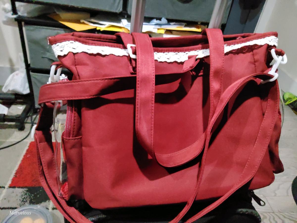 Red Ita Tote Bag