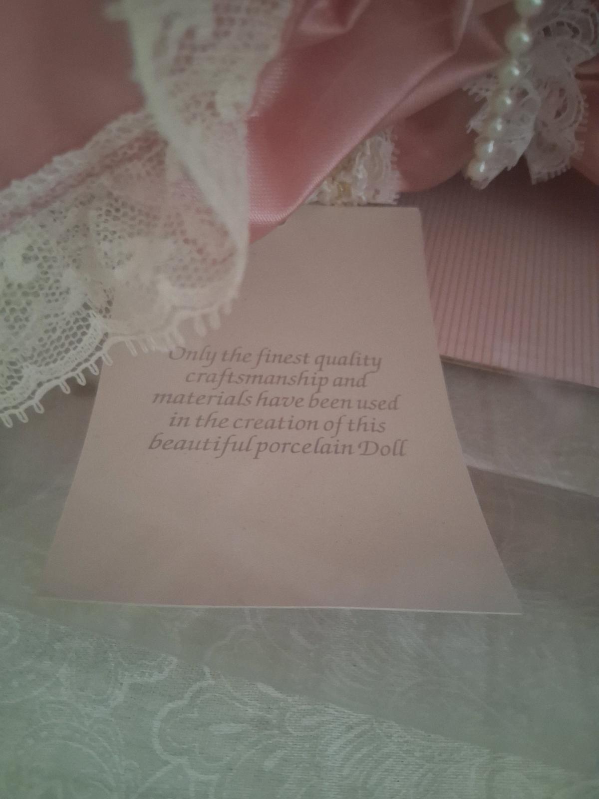 collectable memories porcelain doll
