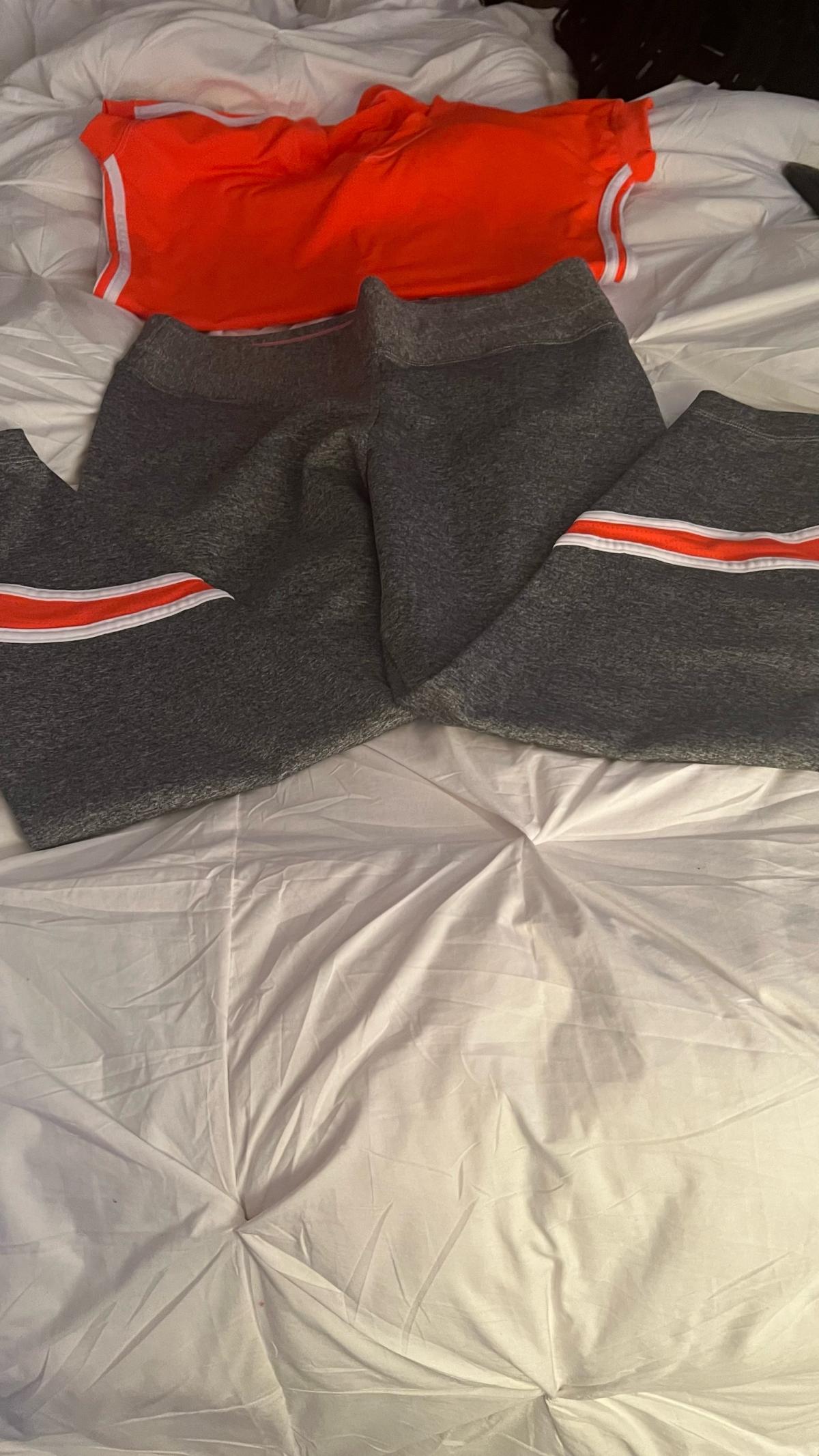 custom made workout outfit like new