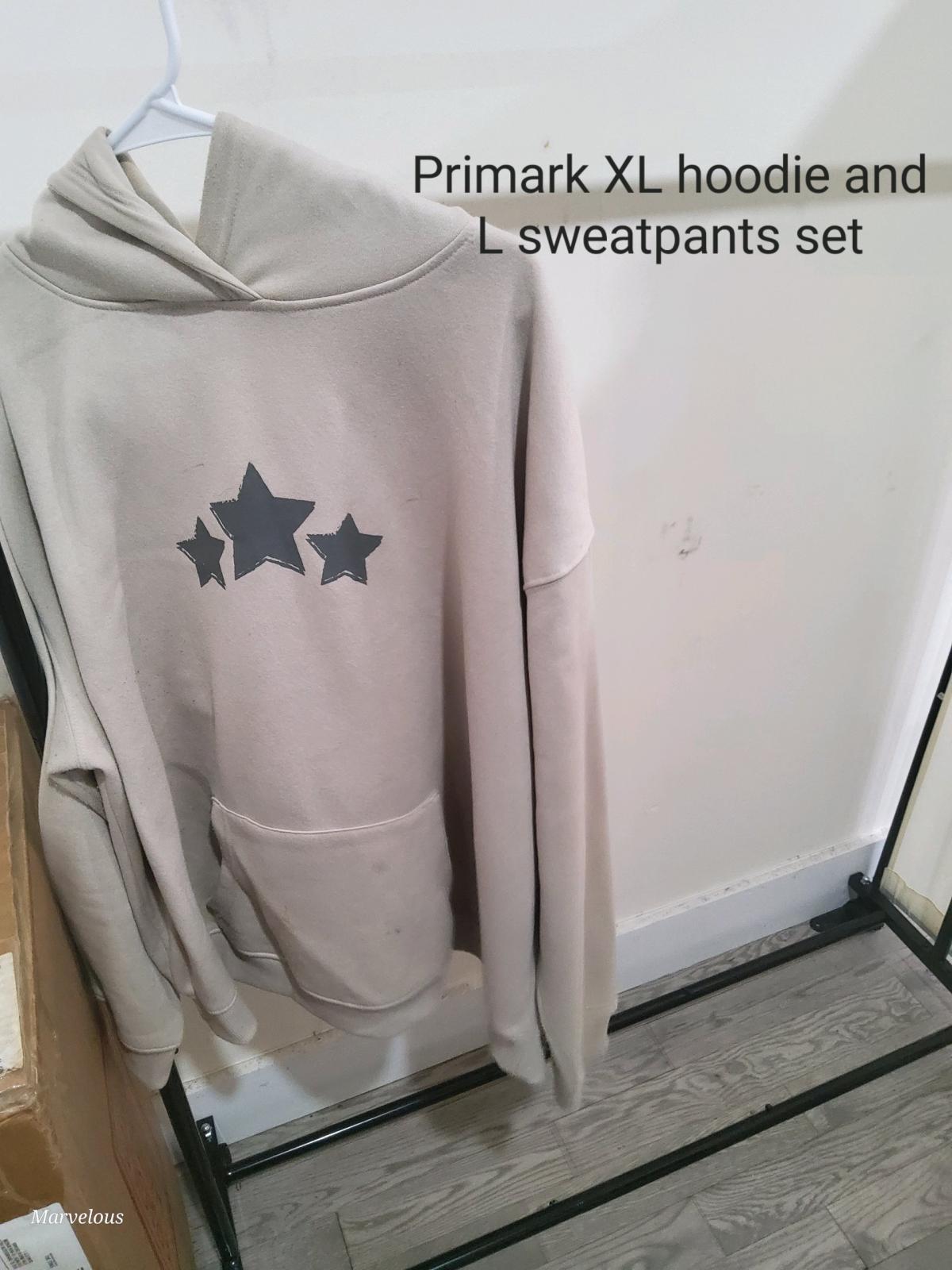 Two piece hoodie and sweatpant set