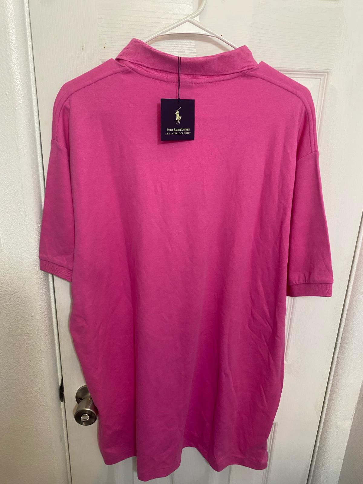Large Pink Polo By Ralph Lauren