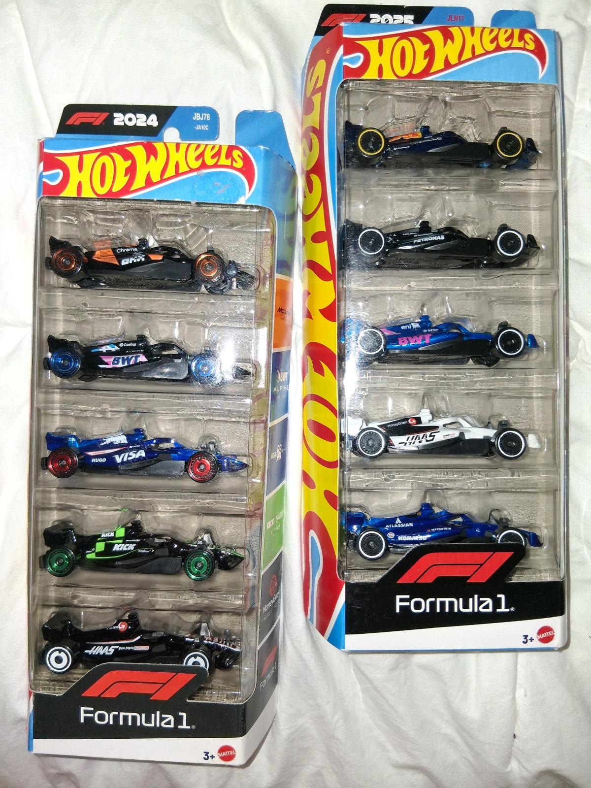 F1 hot wheels collection