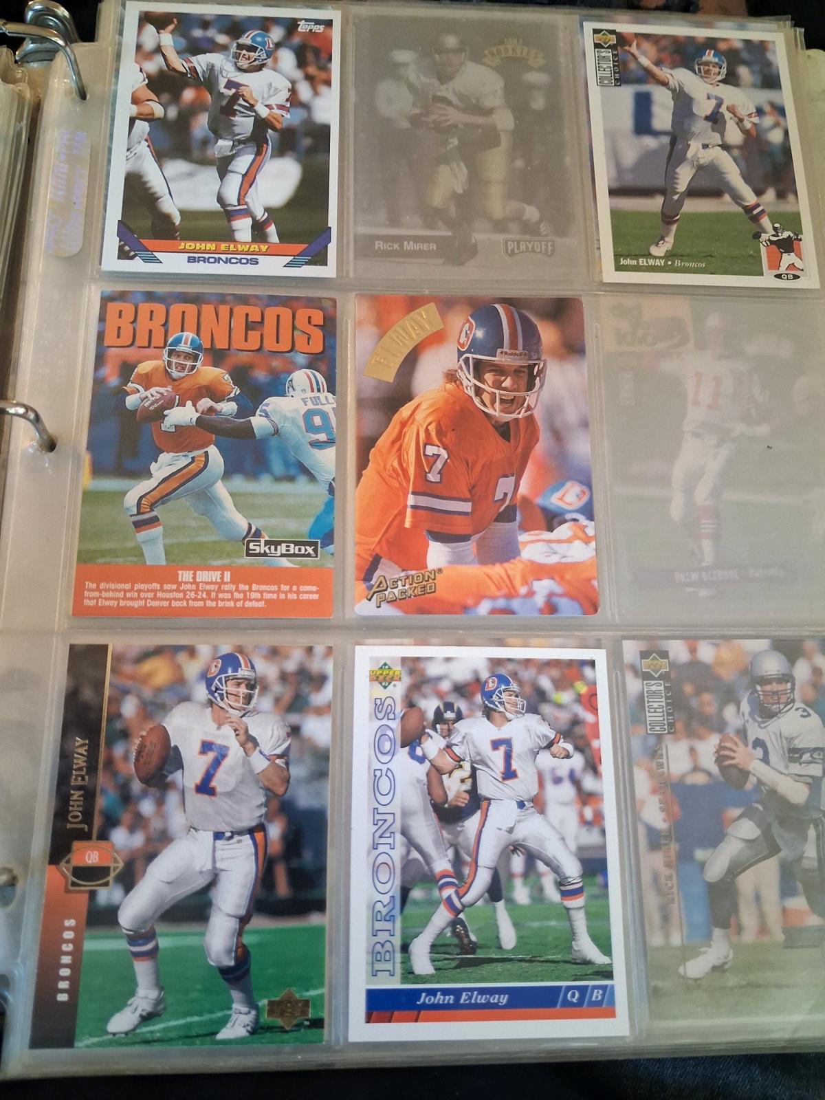 Nfl sport card early to mid 90s