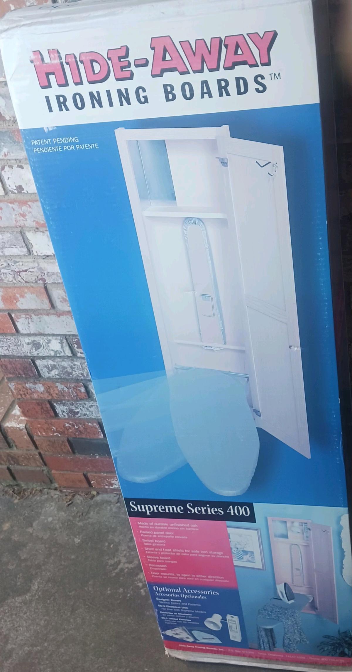 HIDE AWAY IRONING BOARD MODEL SUP400 NEW IN BOX