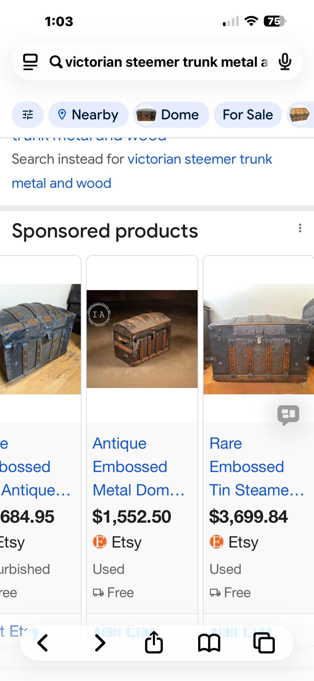 steam trunk embossed on wheels 18001900 google says