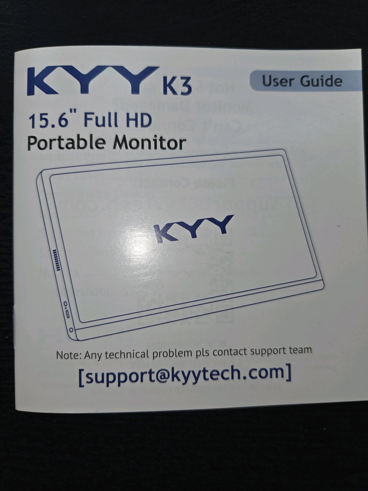 KYYK3 156 HD Portable Monitor