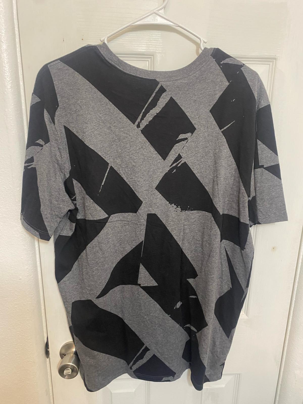 Large Grey and Black Nike TShirt