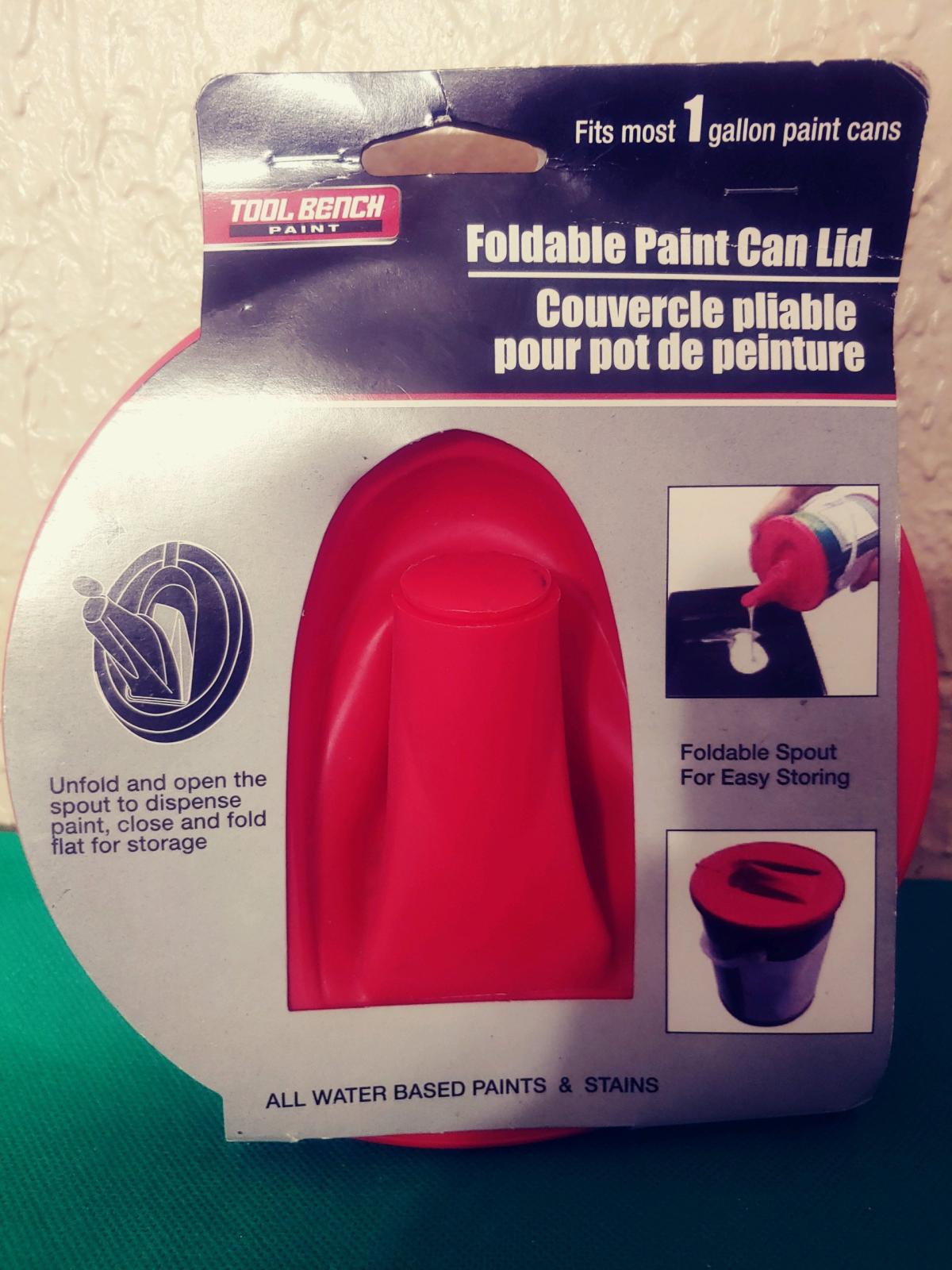 Foldable Paint Can Lid