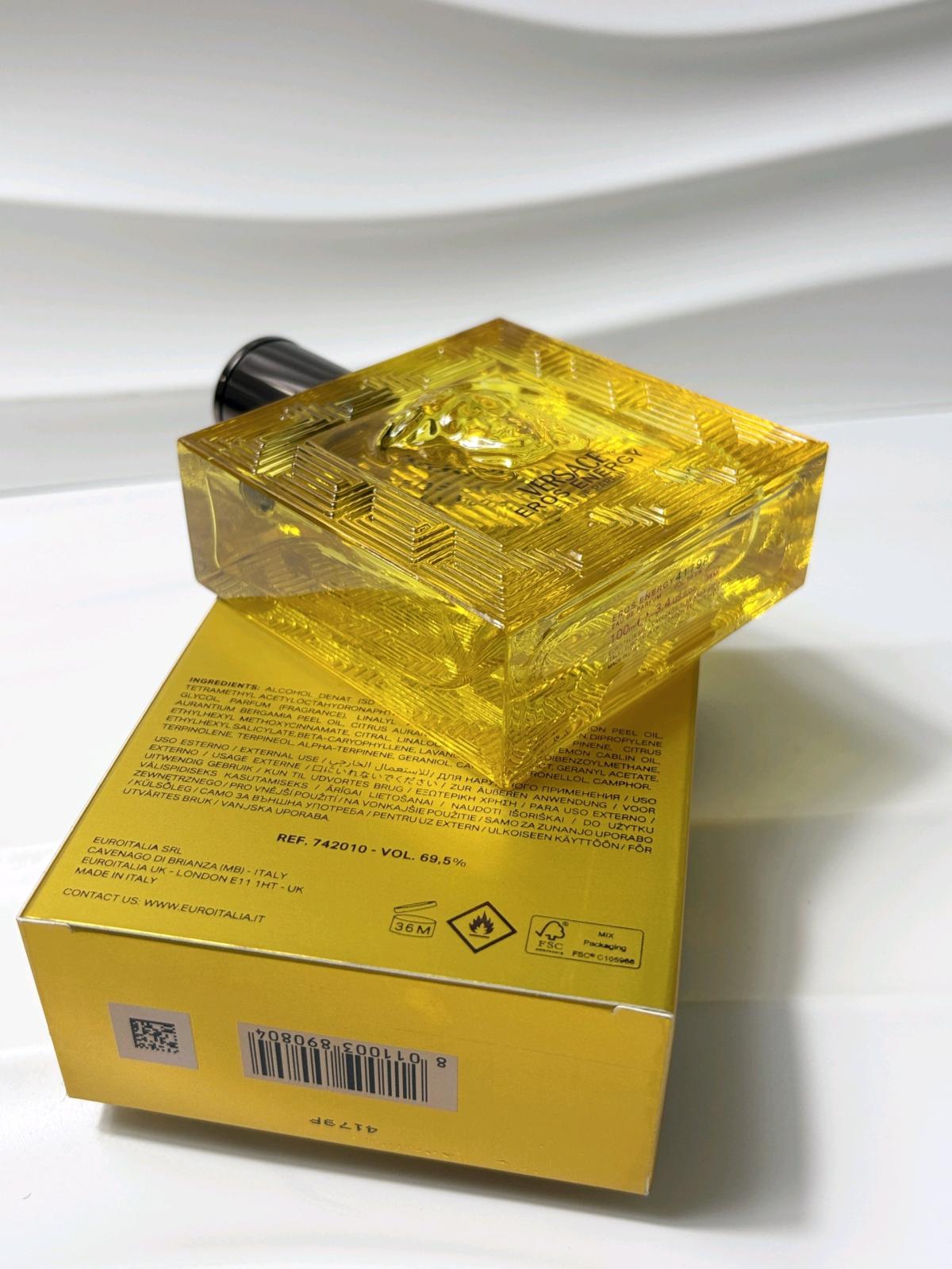 Perfume para Hombre Eros Energy  Versace