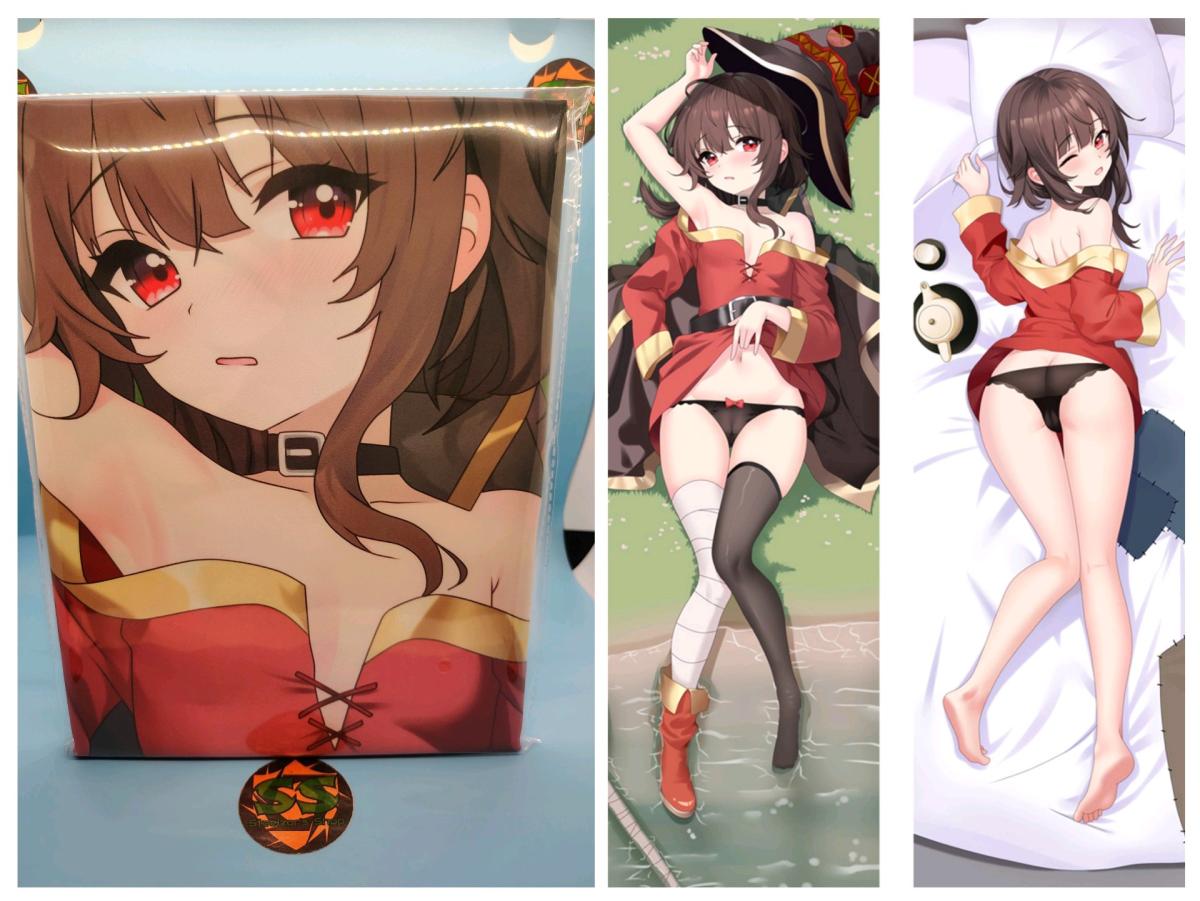 Konosuba150x50 CM Megumin Peach Skin Dakimakura