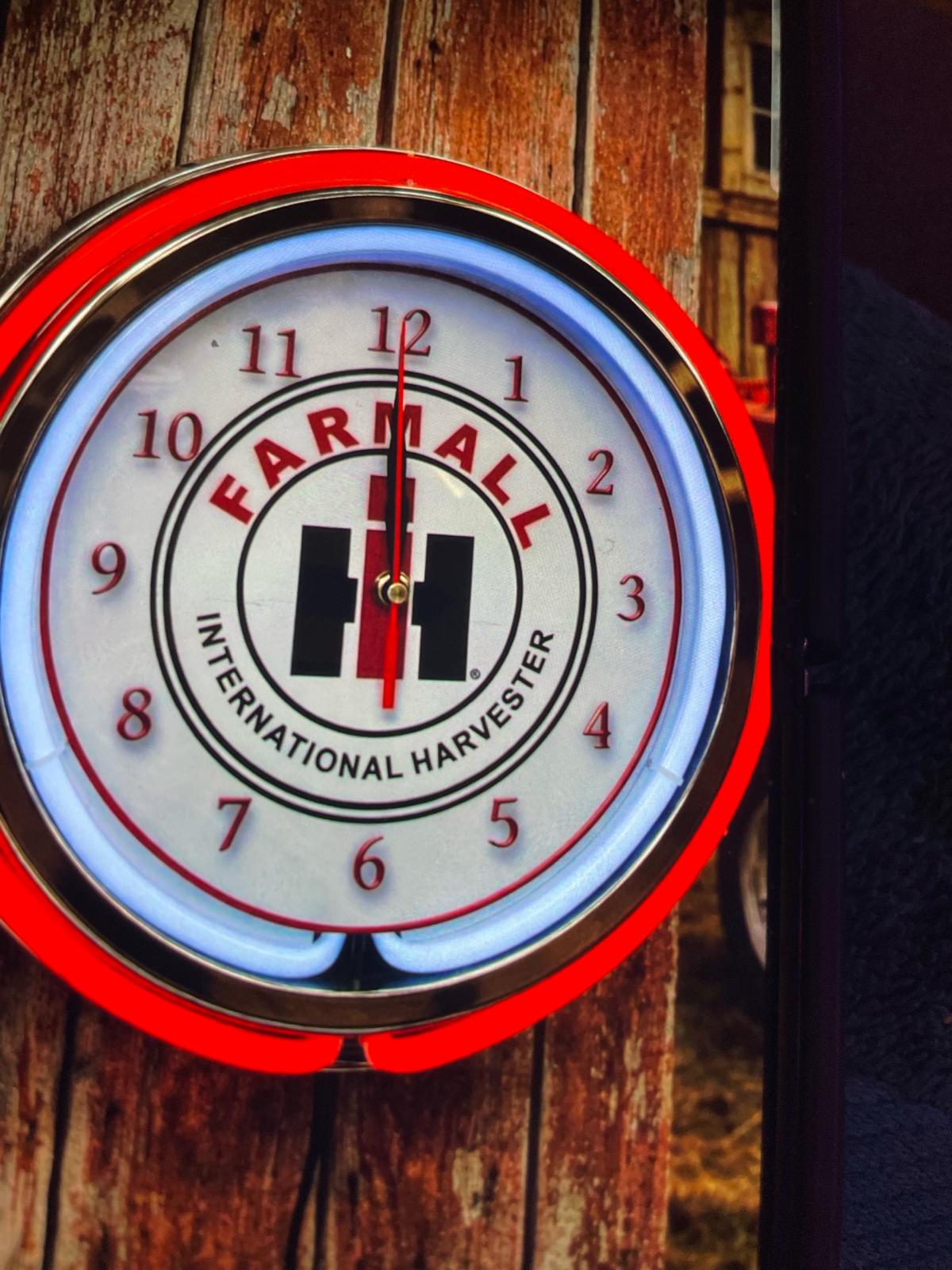 LED light up clocks