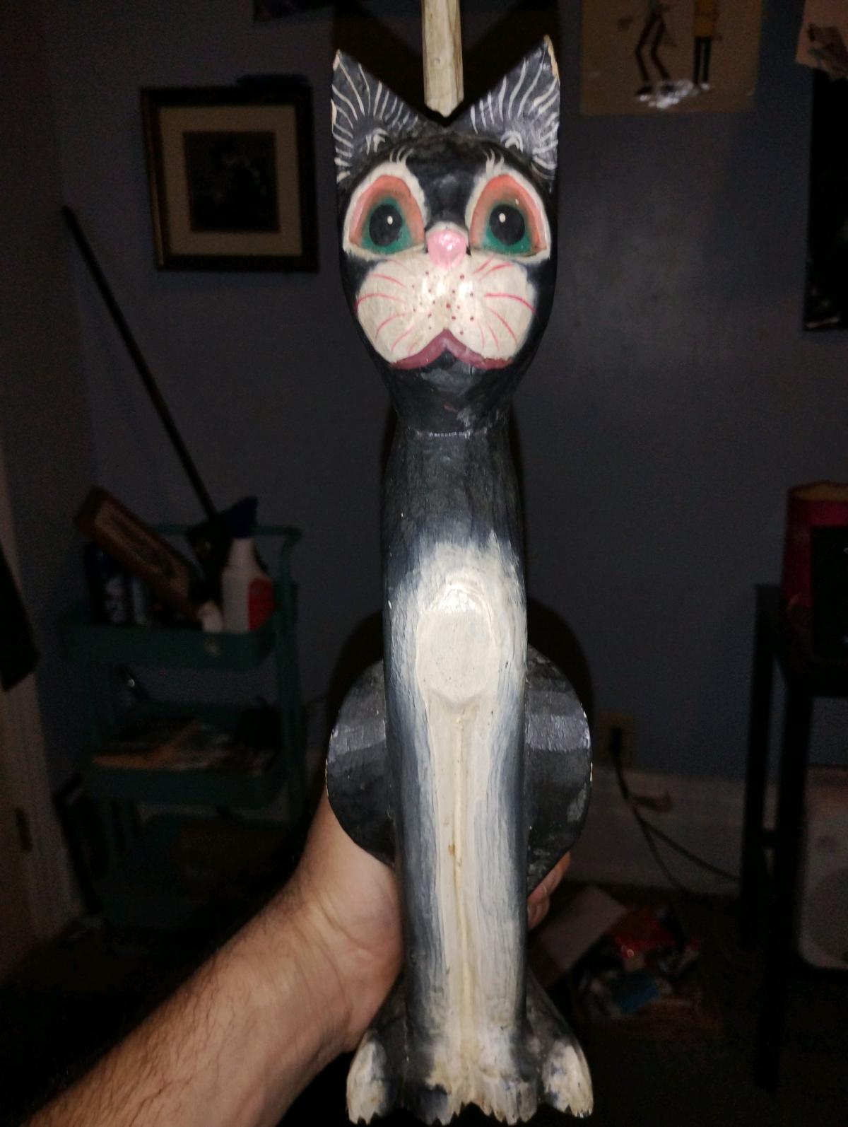 creepy folk artsy kitty