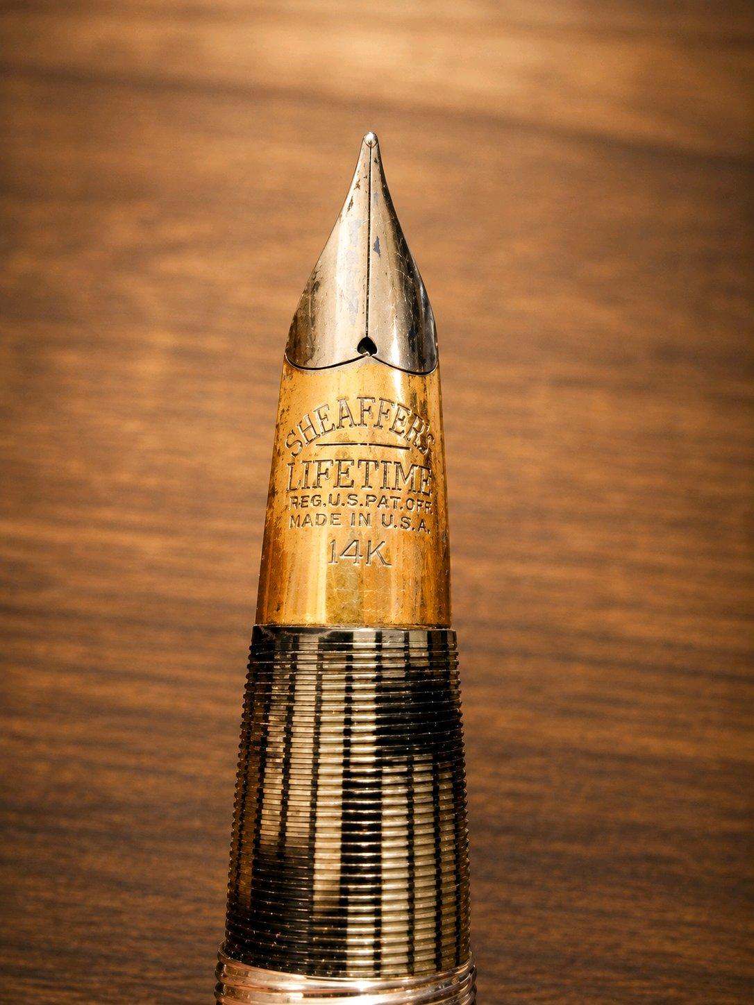 Vintage Sheaffer Lifetime Fountain Pen Mechanical Pencil Set