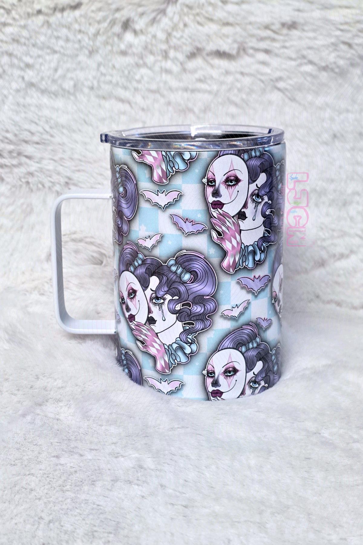 GIRL CLOWN 16oz TUMBLER MUG