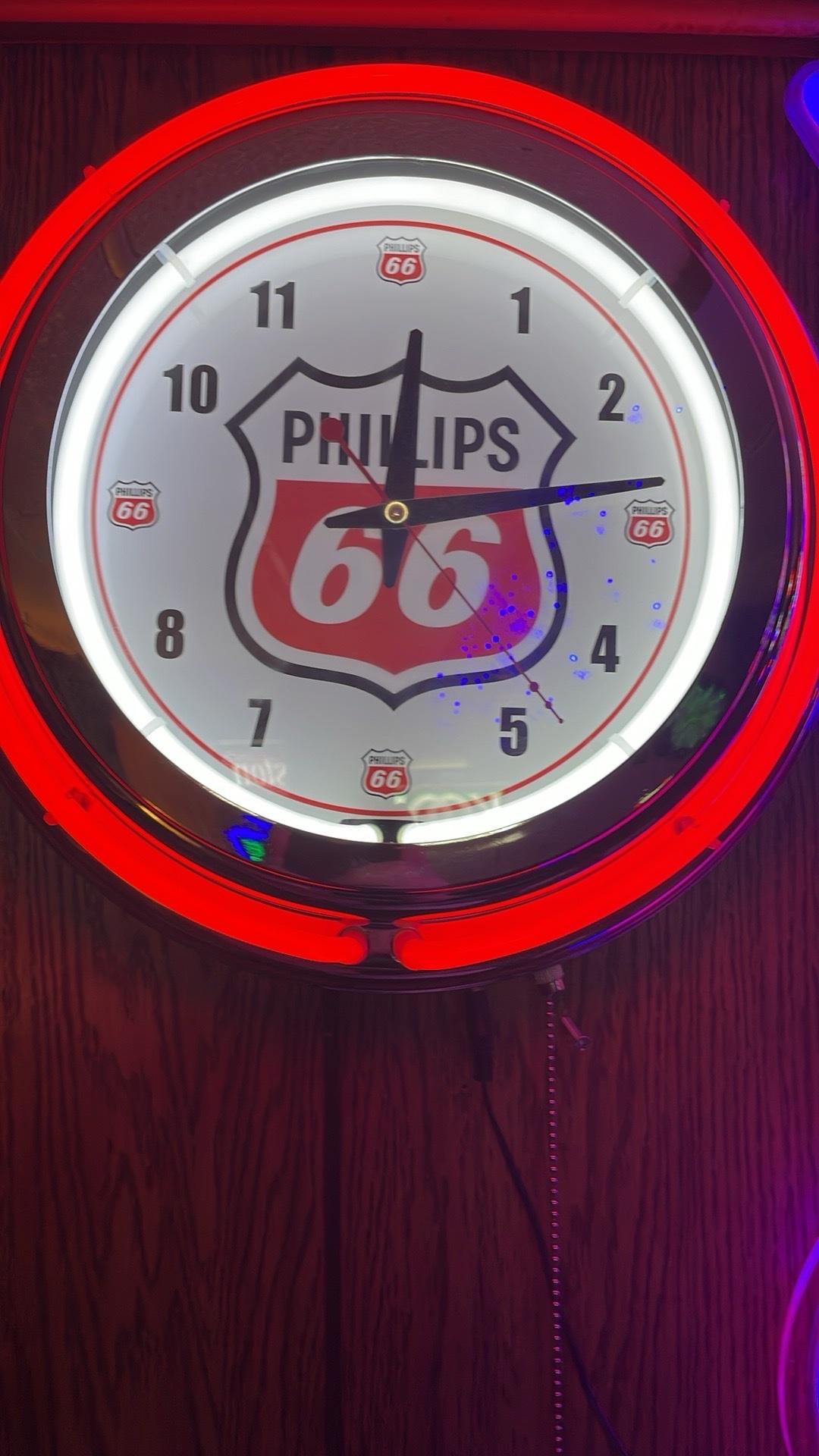 LED light up clocks