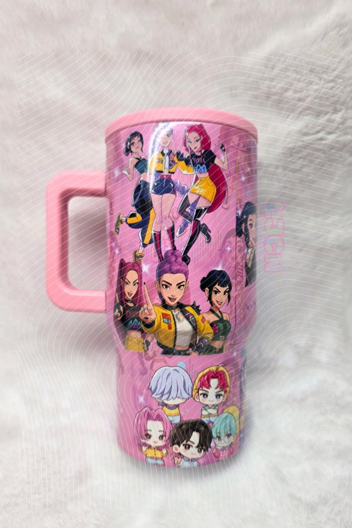 DEMON HUNTERS 20oz FLIP STRAW TUMBLER