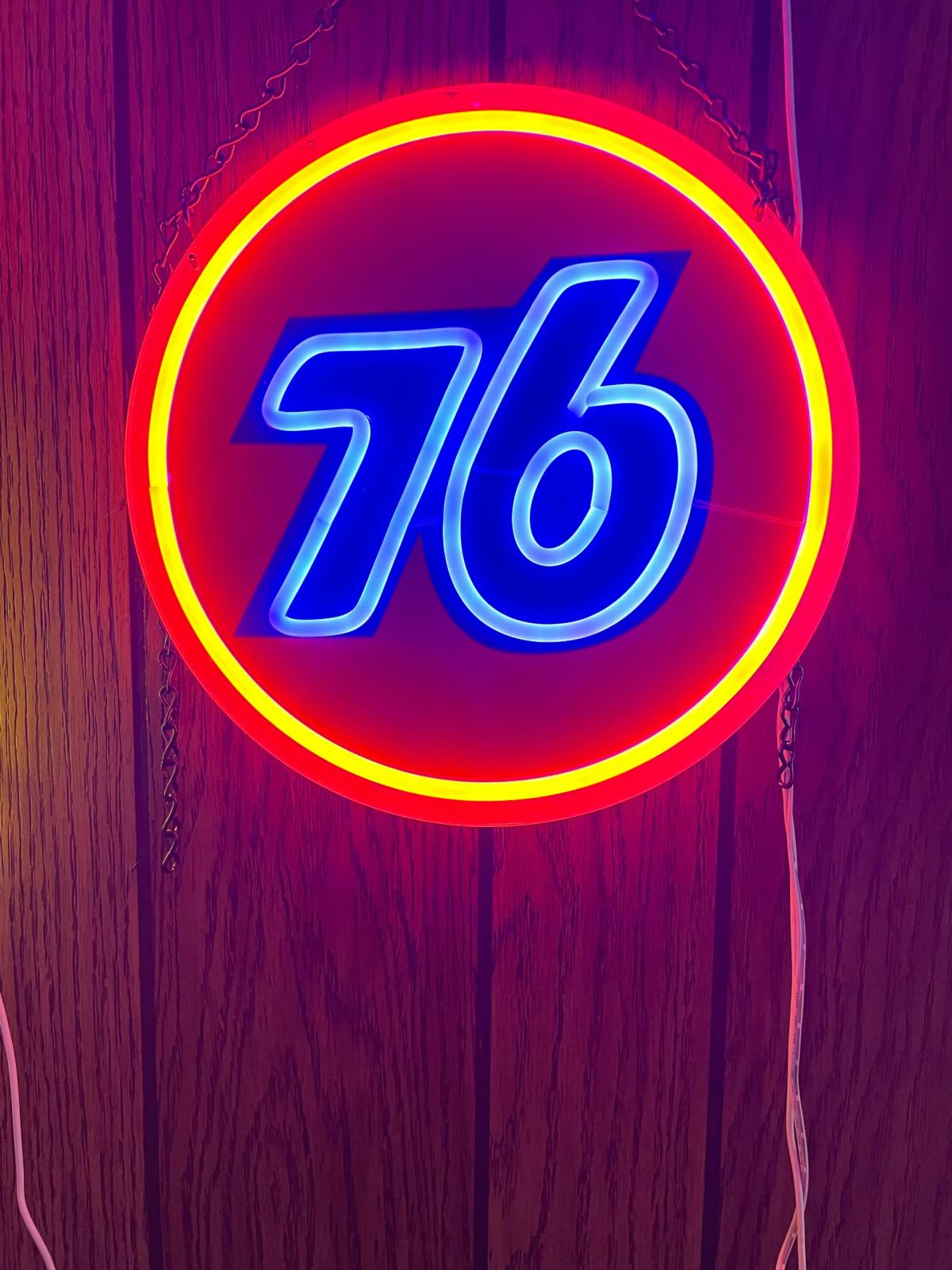 LED light up signs and Clock price varies
