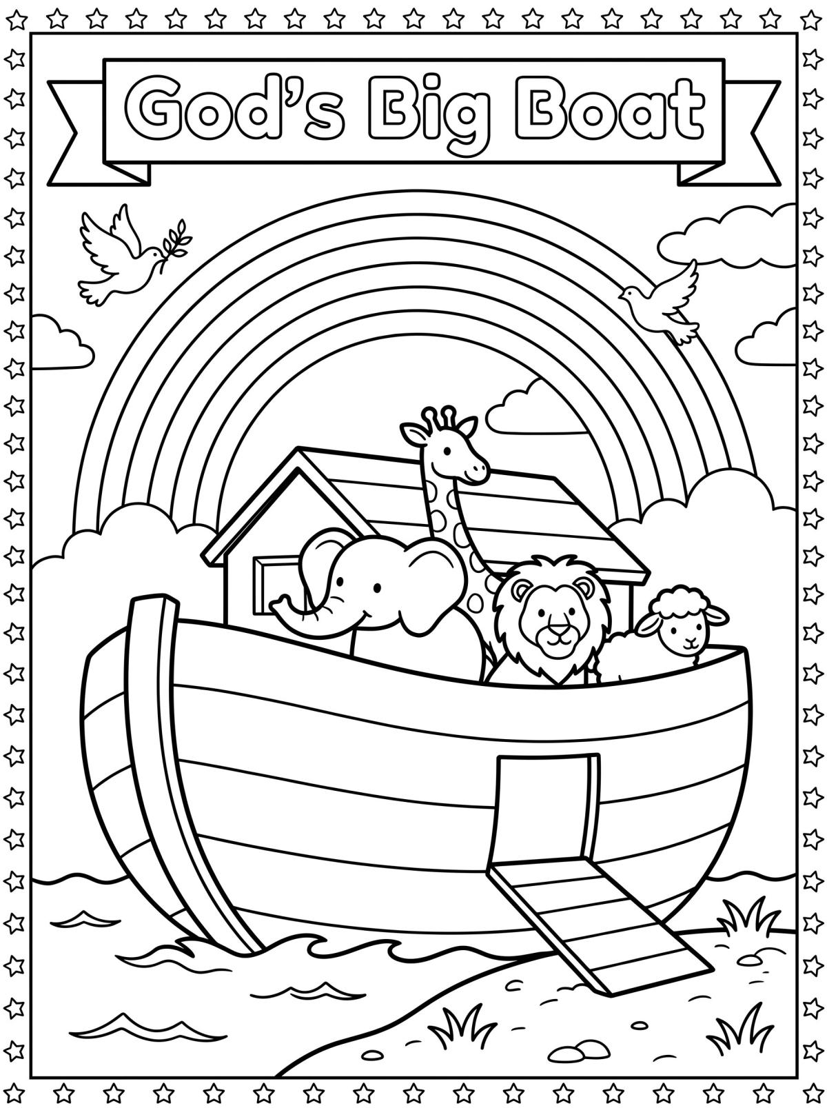 Bible coloring page