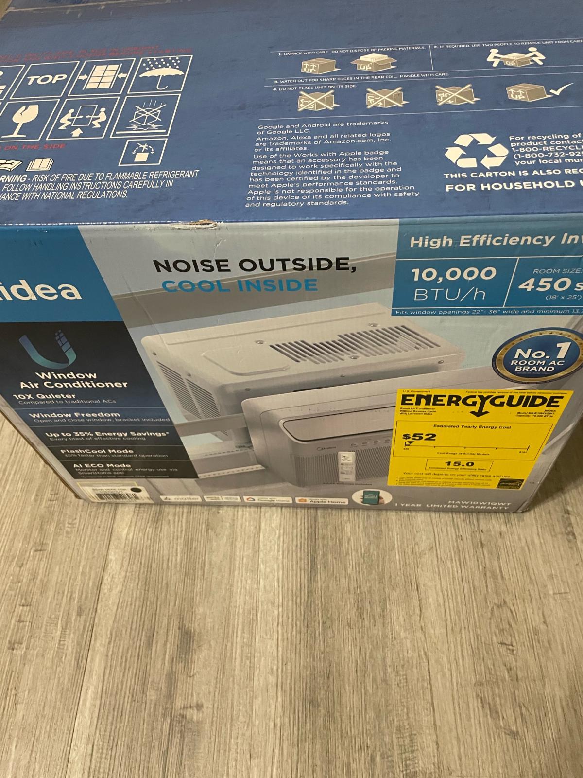 Midea window air conditioner