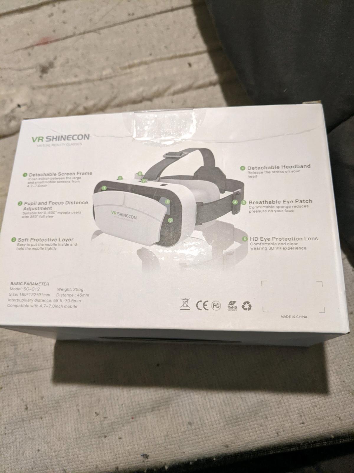 Vr Shinecon virtual reality glasses