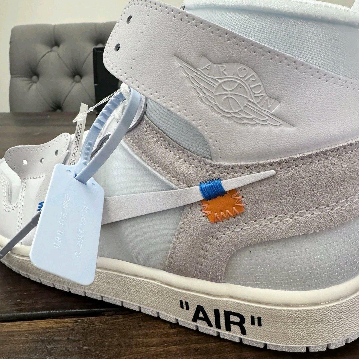 Air Jordan 1 High x VAA Virgil Abloh Archive Alaska Size 12