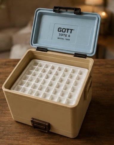 vintage Gott Tote 6 cooler Gott 6quart6canstyle tote cooler