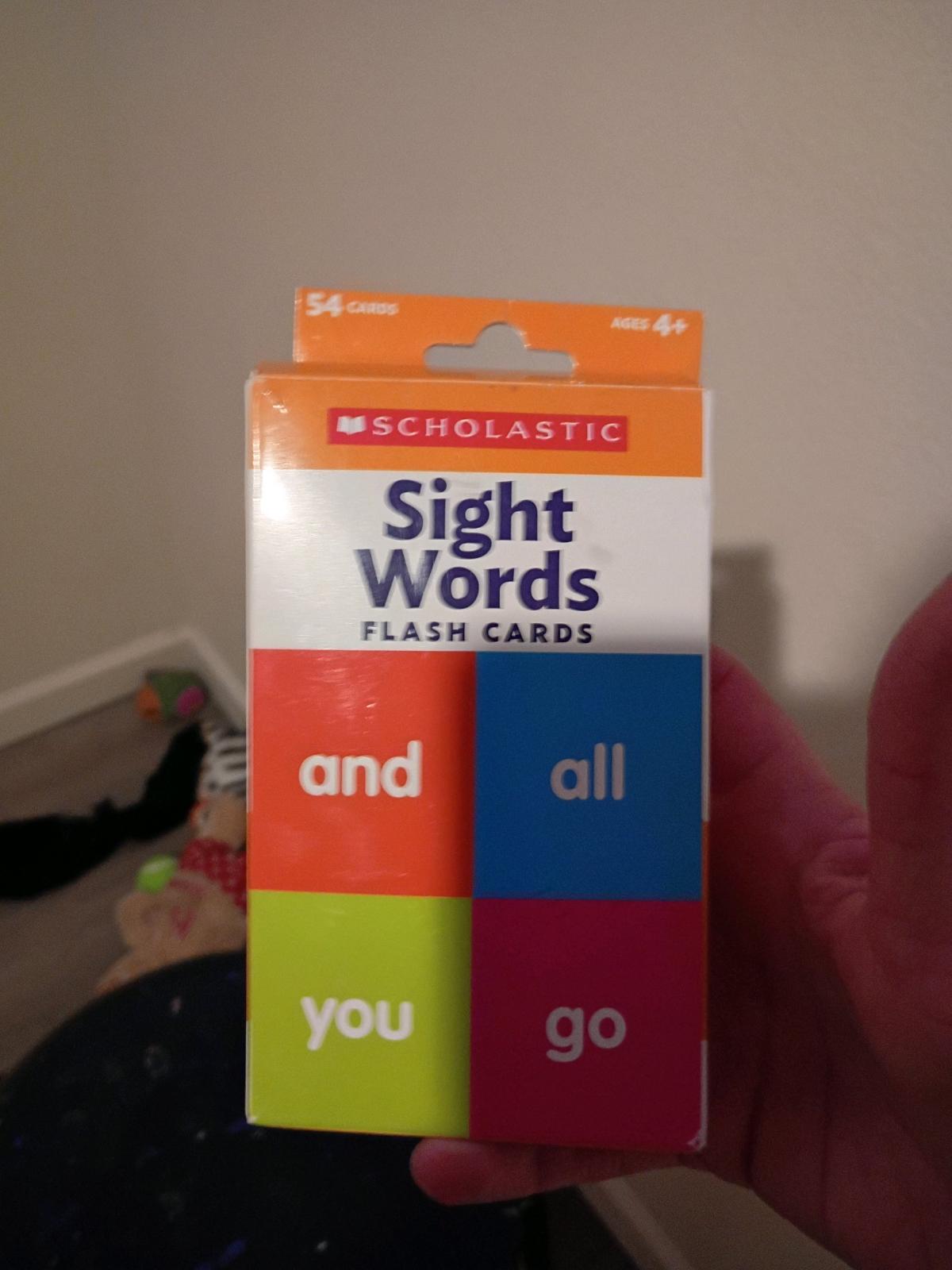 kids flash cards