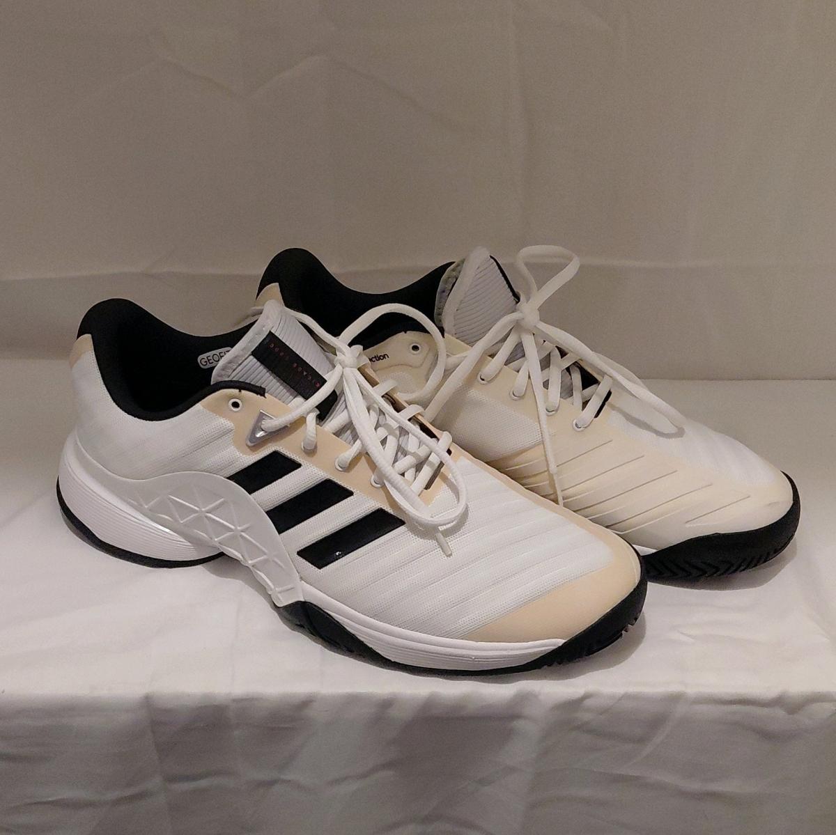 adidas Barricade 2018 Boost Footwear WhiteCore BlackMatte Si
