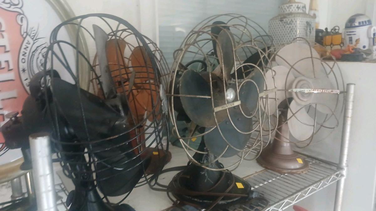 Vintage Fans and accessories