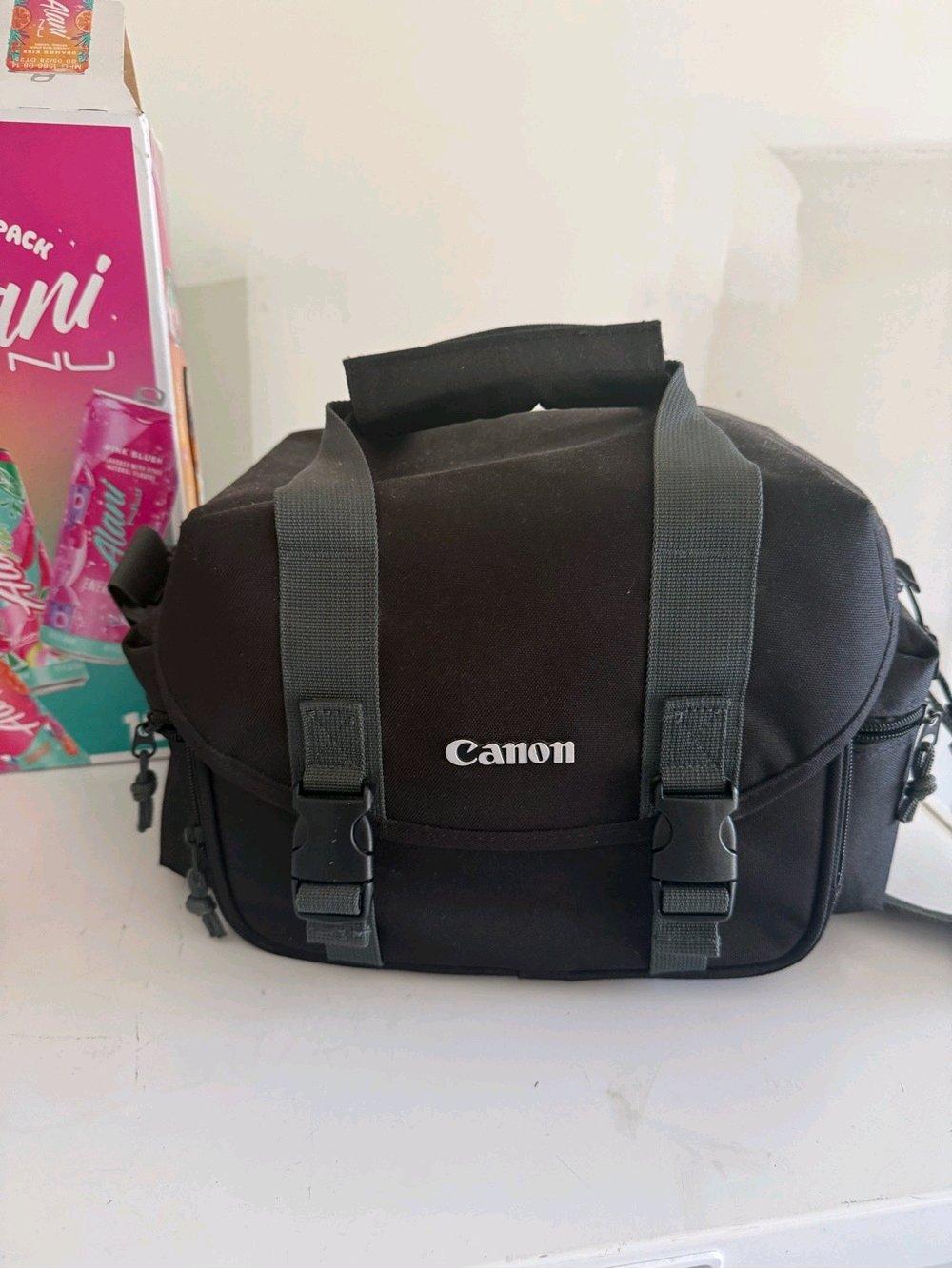 Canon EOS Rebel T6i DSLR Camera in Black