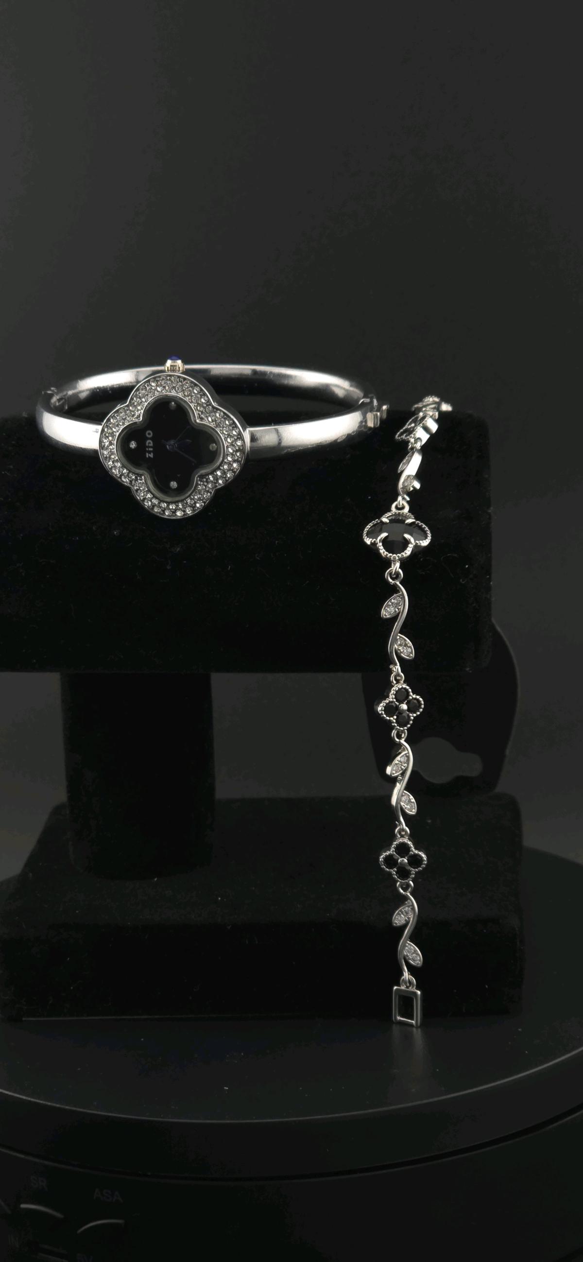 Watch and Bracelet Set New for women