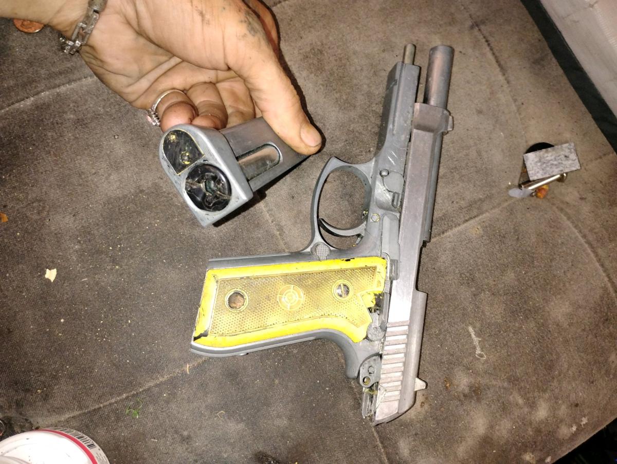 177 cal full auto co2 P1 crossman BB pistol
