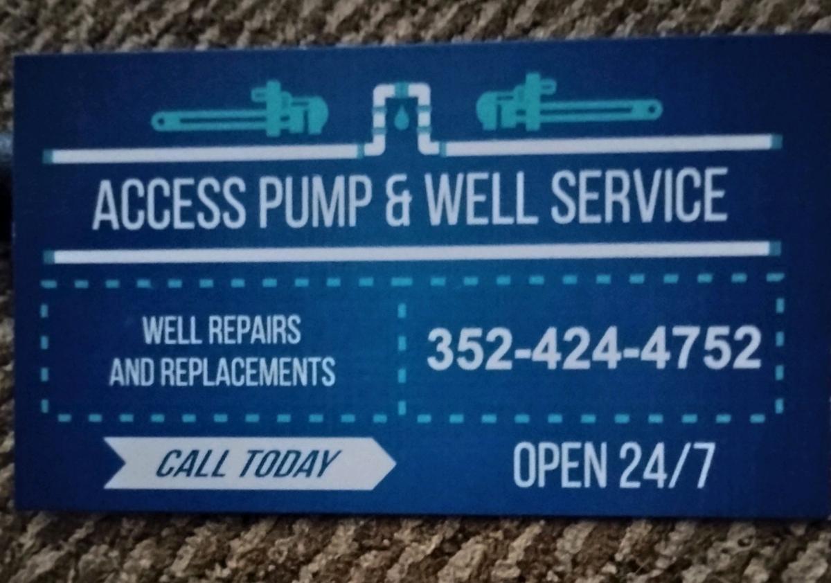 Water Pump  Well Service Maintenance Repairs