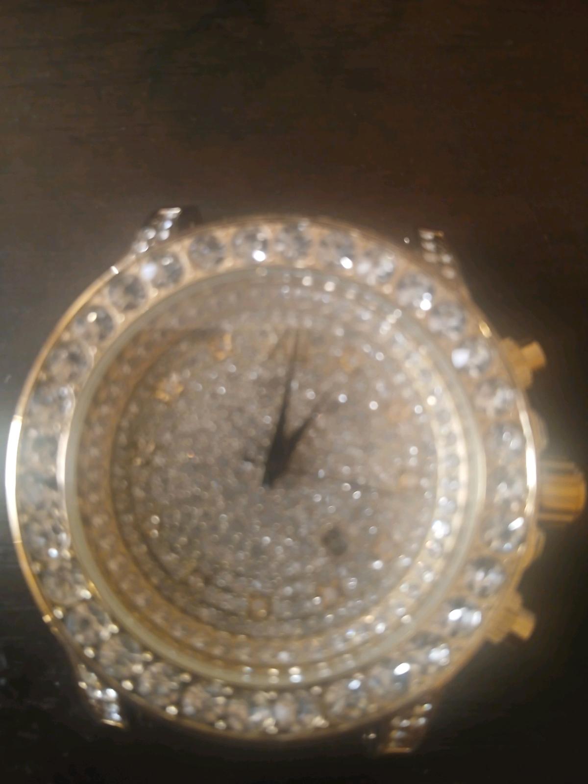 NIP Bling Master Moissanite Hip Hop Fashion WatchesNO BAND N