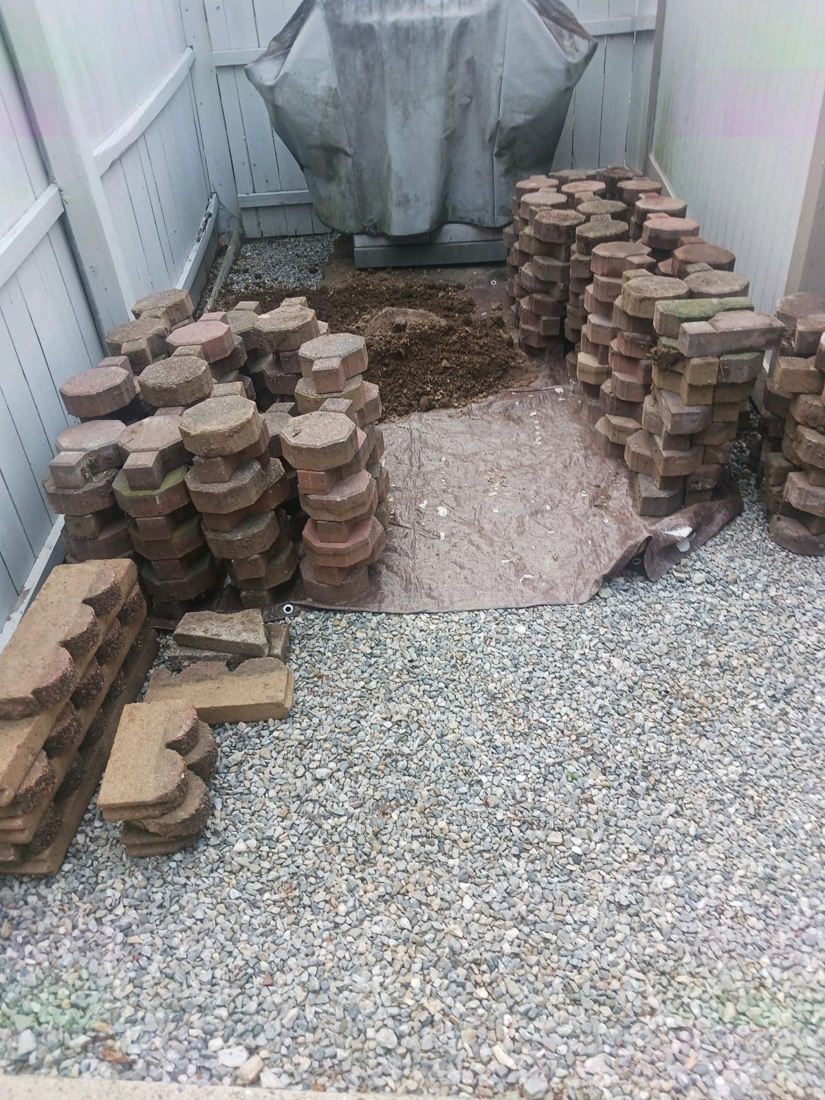 octagon shaped pavers