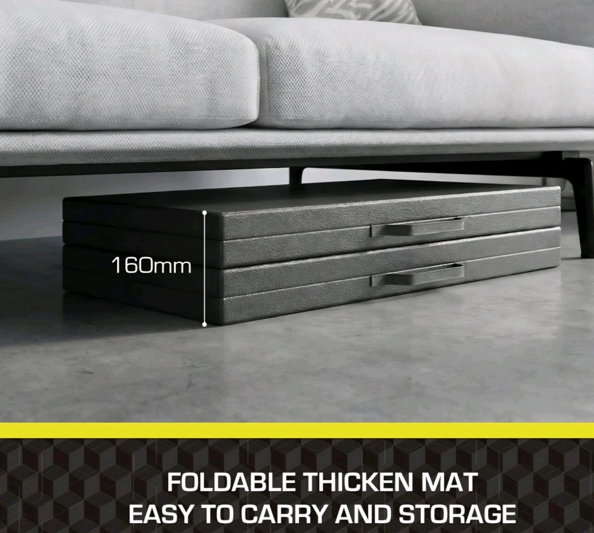 foldable and carry exercise mat