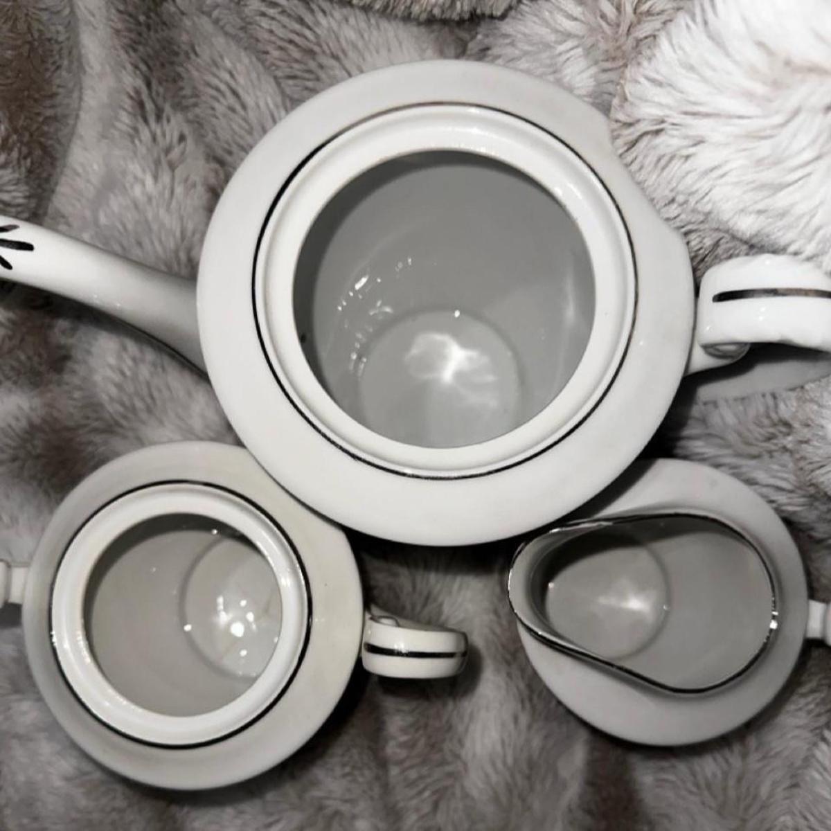 Fine China Japanese Rikisha Set