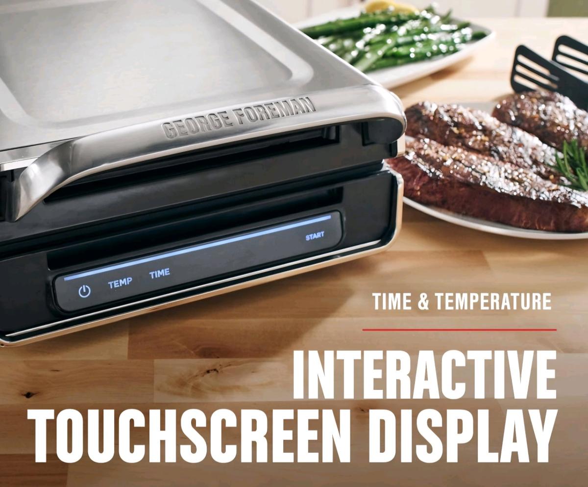 George Forman electric indoor countertop grill