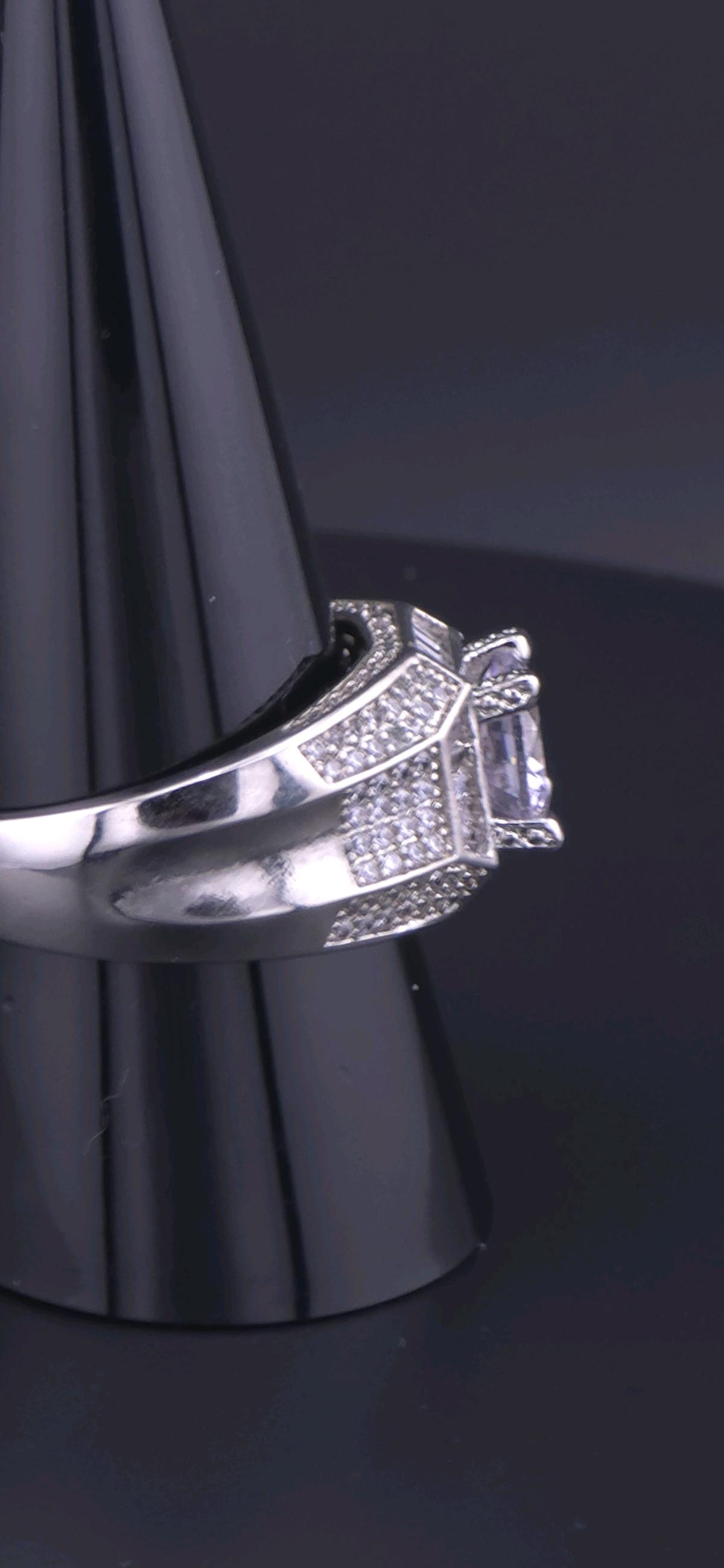 luxurious Ring For Men Silver or Gold Tone 14 k gold plated