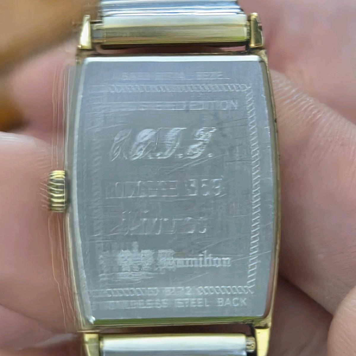001 out of a hundred made hamilton masonic freemason watch